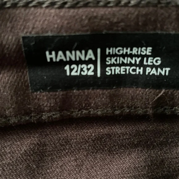 Buffalo David Bitton Hanna High-Rise Skinny Leg Stretch Pants - Picture 5 of 12